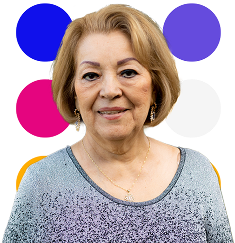 Female Medtronic TAVR patient